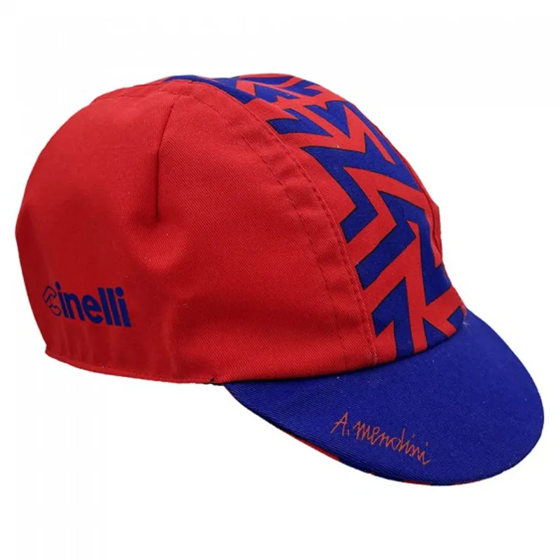 Cinelli Alessandro Mendini Stilema Tre Rosso Cap in Red